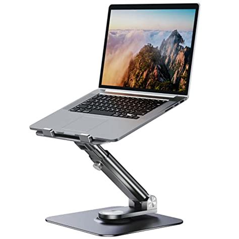 Laptop Stand Swivel Adjustable Laptop Stand For Desk Telescopic