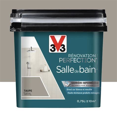 Peinture Salle de Bain V33 Rénovation Perfection Taupe pas cher