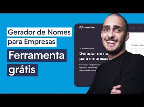 Gerador de Nomes para Empresas FERRAMENTA GRÁTIS passo a passo