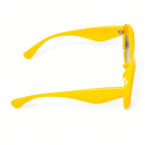 Chokore Oversized Bubble Sunglasses Yellow