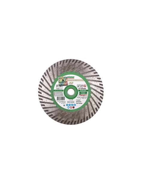 Distar 7D Turbo Duplex Deimantinis pjovimo ir šlifavimo diskas 125mm