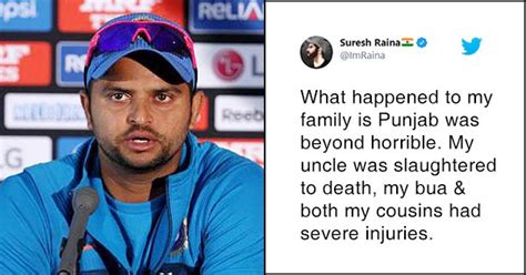 Suresh Raina Breaks Silence On His Uncles Death Tweets To Punjab