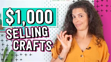 How To Make Your First 1 000 Selling Crafts Online YouTube