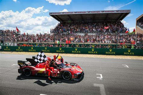 Hours Of Le Mans Sees Ferrari Triumph And Impressive Nascar