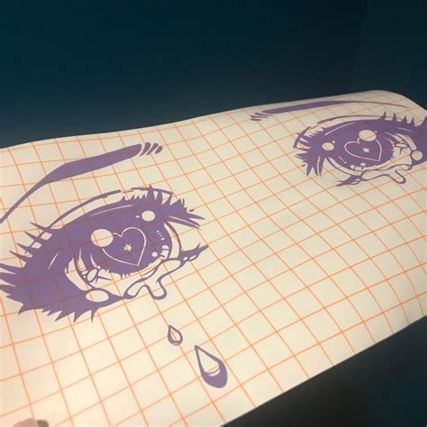 Anime Decal Eyes Etsy