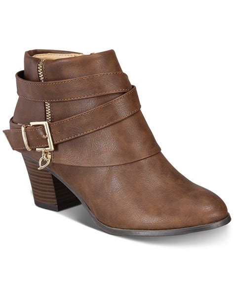 Thalia Sodi Womens Tully Round Toe Ankle Fashion Boots