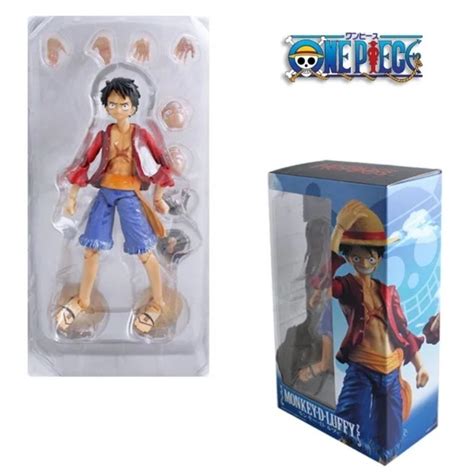 Boneco Luffy Chap U De Palha One Piece Articulado Cm Shopee Brasil