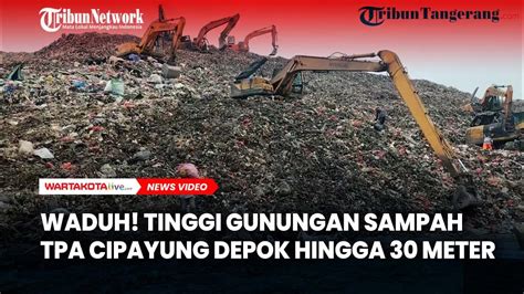 Terima Ton Sampah Perhari Tpa Cipayung Depok Sudah Lama