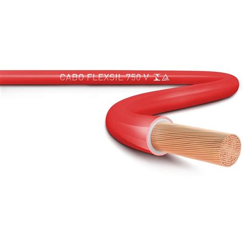 Cabo Flex 2 5mm Vermelho 1 Metro SIL