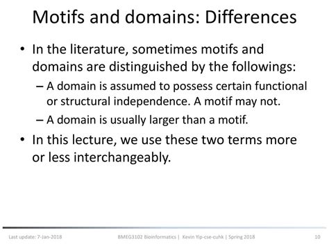 Lecture 6 Motifs And Domains Ppt Download