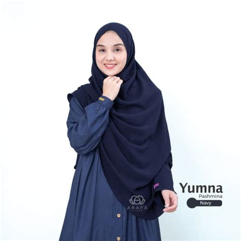 Jual Yumna Pashmina By Arafa Hijab Yumna Curve Pashmina Pashmina