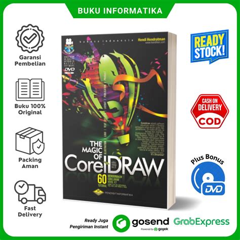 Jual Buku The Magic Of Corel Draw Total Tutorials Revisi Ketiga