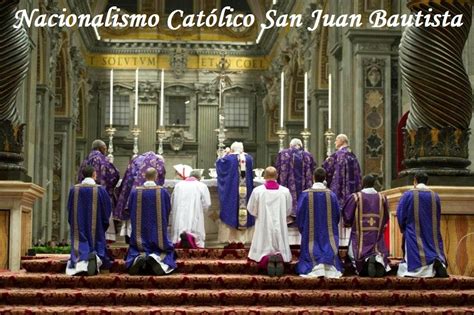 Nacionalismo Cat Lico San Juan Bautista Oremus Pro Pont Fice Benedicto Xvi