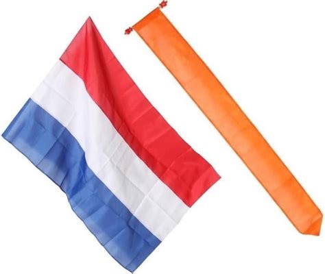 Voordelige Nederlandse Vlag Met Oranje Wimpel X Cm Ek Wk