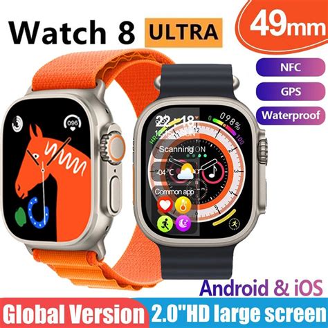 Original AMOLED HK8 Pro Max Ultra Smart Watch Series 49mm High Refresh