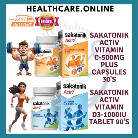 SAKATONIK ACTIV VITAMIN D3 1000 IU TABLET 90 S SAKATONIK ACTIV