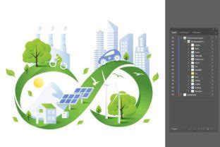 Environmental Sustainability Concept Graphic By Innni Creative Fabrica