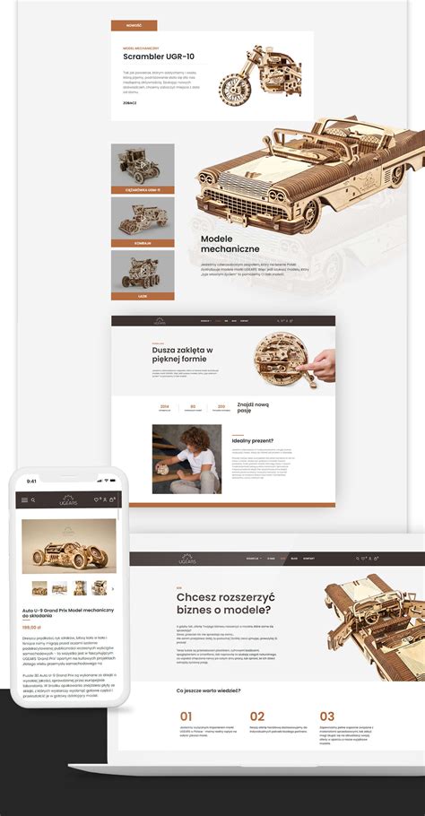 Ugears - website on Behance