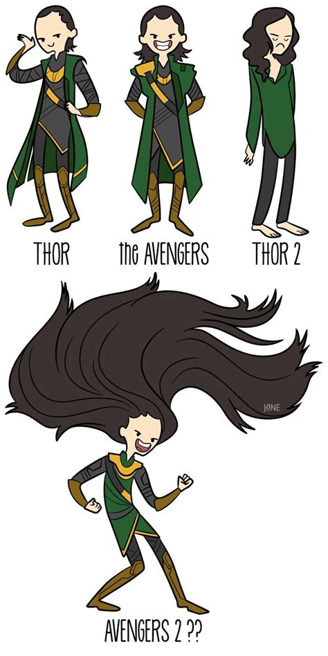 Loki S Hair Volution Loki Marvel Avengers Funny Loki Thor