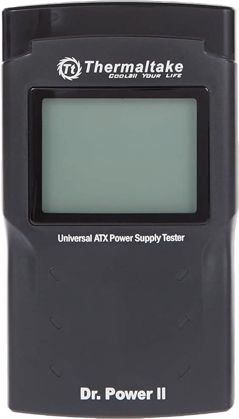 Thermaltake Dr Power Ii Automated Power Supply Tester Oversized Lcd For All Power