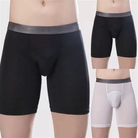 SEXY MENS SEE THROUGH Boxer Briefs Sheer Mesh Pouch Underwear Panties Lingerie 12 40 PicClick CA