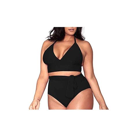 NOAGENJT Bikini Donna Vita Alta Costumi Da Bagno Bambina Bikini Donna