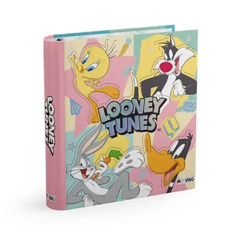 Librer A San Pablo Carpeta Anillos Mooving Looney Tunes Art