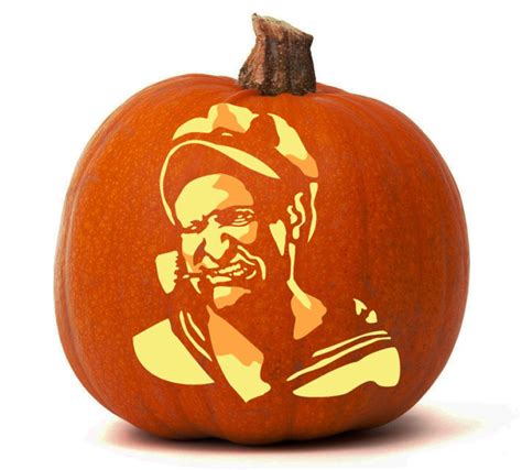 Robin Williams as Popeye - Pumpkin Glow