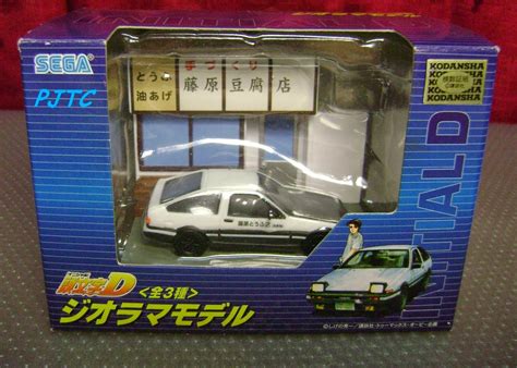 Pj Toy Car Sega Initial D Diorama Collection Set