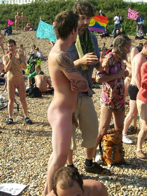 WNBR Brighton 2010 On The Beach World Naked Bike Ride Br Flickr