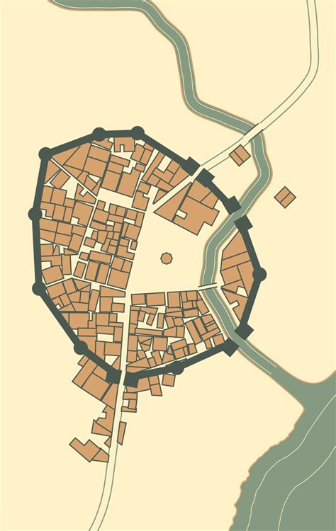 Medieval Fantasy City Generator by watabou