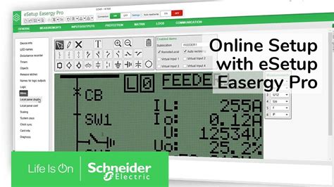 Easergy P3 Virtual Injection Test With Esetup Easergy Pro 51 Off