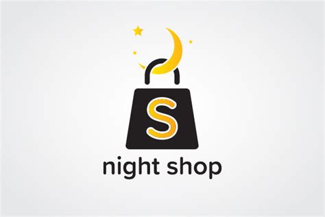 Night Shop Logo Graphic By Bllinkstudio · Creative Fabrica