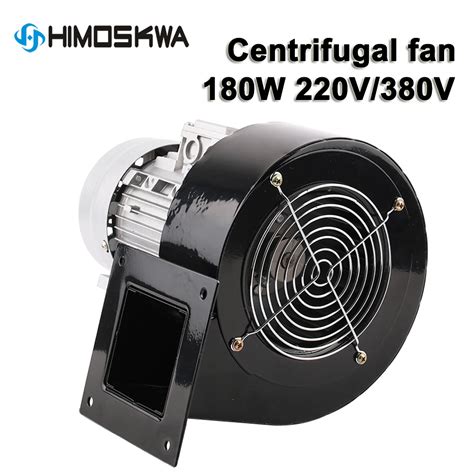 Ventilador Centr Fugo Multiaspas De 180W 220V Y 380V Ventilador