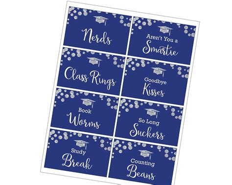 Printable Candy Bar Sign and Candy Buffet Tags - Etsy