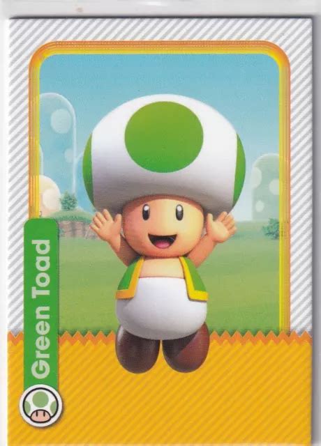 PANINI SUPER MARIO Trading Carte Mappa No 49 Toad Toadette Card