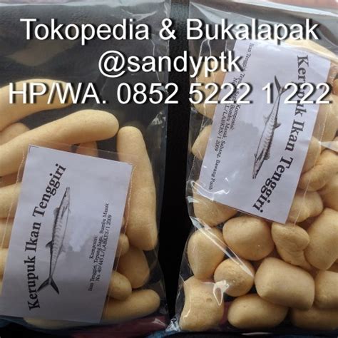 Jual Snack Amplang Kerupuk Ikan Tenggiri Khas Ketapang Pilihan Rasa