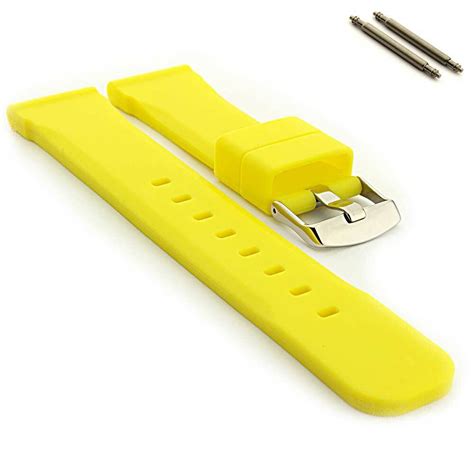 Men S Silicone Rubber Watch Straps Bands Waterproof Resin