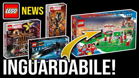 LEGO NEWS TANTI NUOVI SET MARVEL E DC MA ANCHE UNA GRANDISSIMA