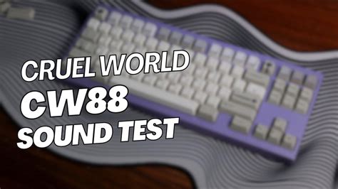 CW88 | GMK Classic Beige | Relegendables - YouTube