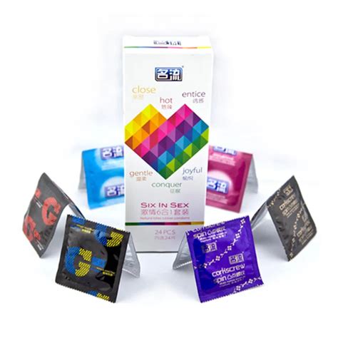 Mingliu Pcs Types Six In Sex Ultra Thin Condoms Pleasure For Her