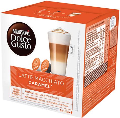 Nescaf Dolce Gusto Dosettes De Caf Latte Macchiato Caramel Paquet