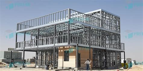 Luxury Prefabricated Office Steel Frame Office Modern Modular