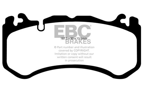 EBC Yellowstuff Brake Pad 4000 Series Sport Set EBC Brakes Direct