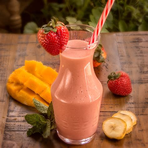 Smoothie Fraises Basilic Sans Gluten Sans Cas Ine Et Bio Pain