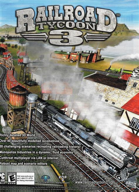 Railroad Tycoon 3 | Railroad history, World, Scenarios