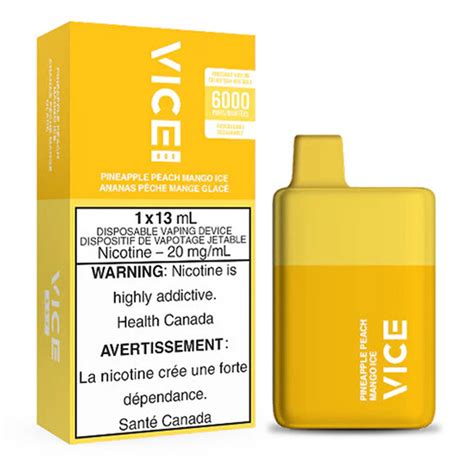 Vice Box Disposable Vape 6000 Puffs Vape Gosensi