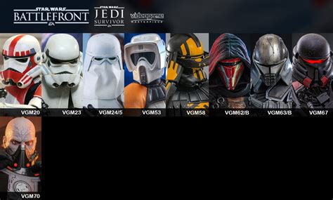 The Hot Toys 1 6 1 4 STAR WARS VISUAL CHECKLIST Collector Freaks Collectibles Forum