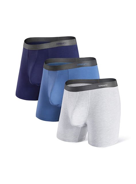 Buy Separatec Men S Underwear Pack Basic Bamboo Rayon Soft Breathable