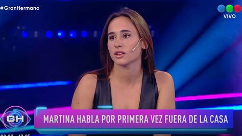 Gran Hermano Martina Se Refiri A Sus Pol Micos Dichos Sobre La